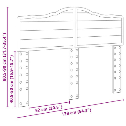 Testiera Grigio Sonoma Legno multistrato | homemem39