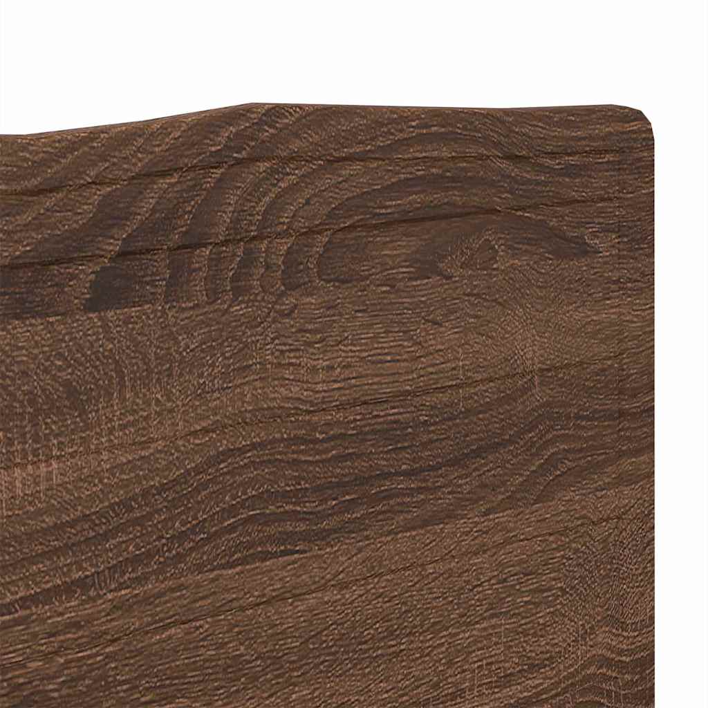 Testiera con testiera Rovere Marrone 135 cm Legno multistrato