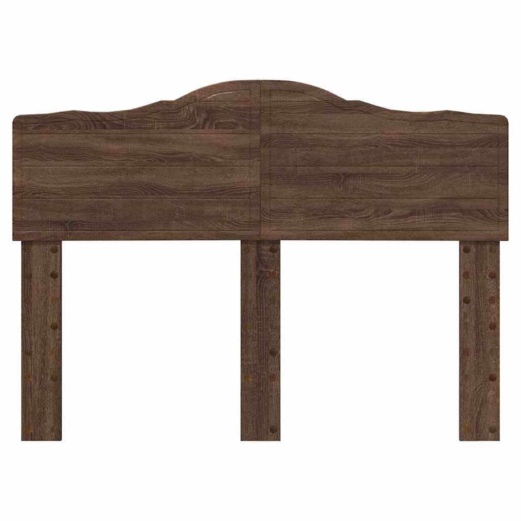 Testiera con testiera Rovere Marrone 135 cm Legno multistrato