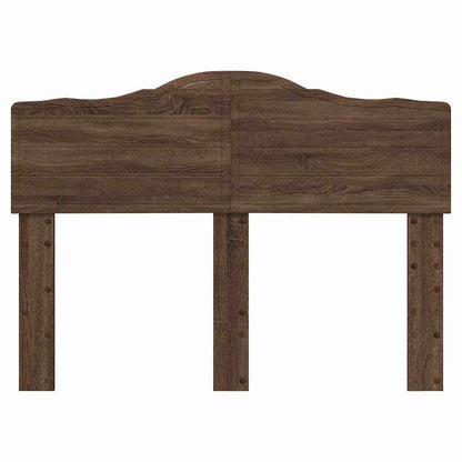 Testiera con testiera Rovere Marrone 135 cm Legno multistrato