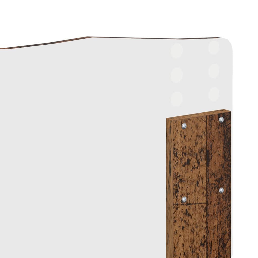 Testiera con testiera Legno vecchio 135 cm Legno multistrato