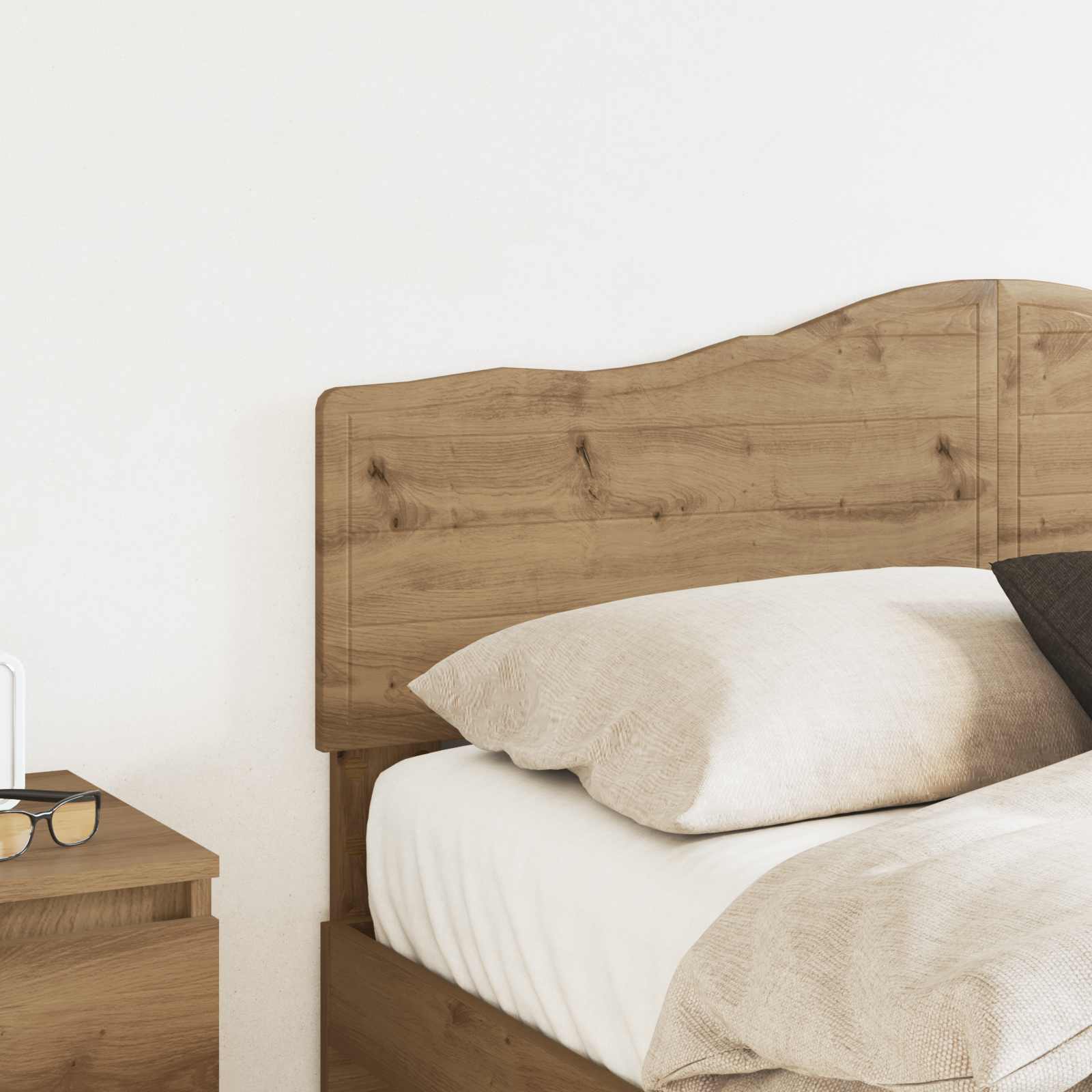 Testiera Rovere artigianale Legno multistrato | homemem39
