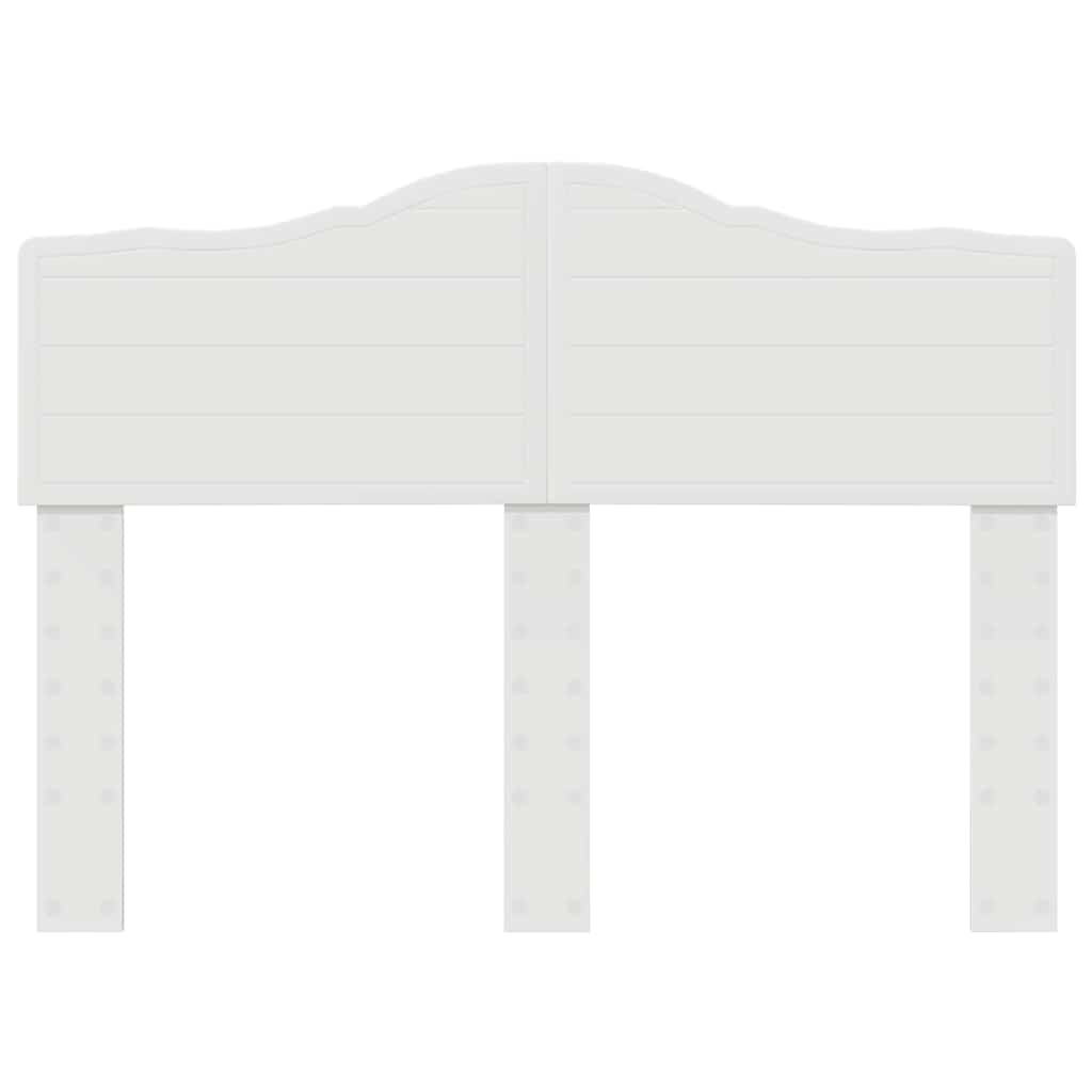 Testiera con testiera Bianco 120 cm Legno multistrato