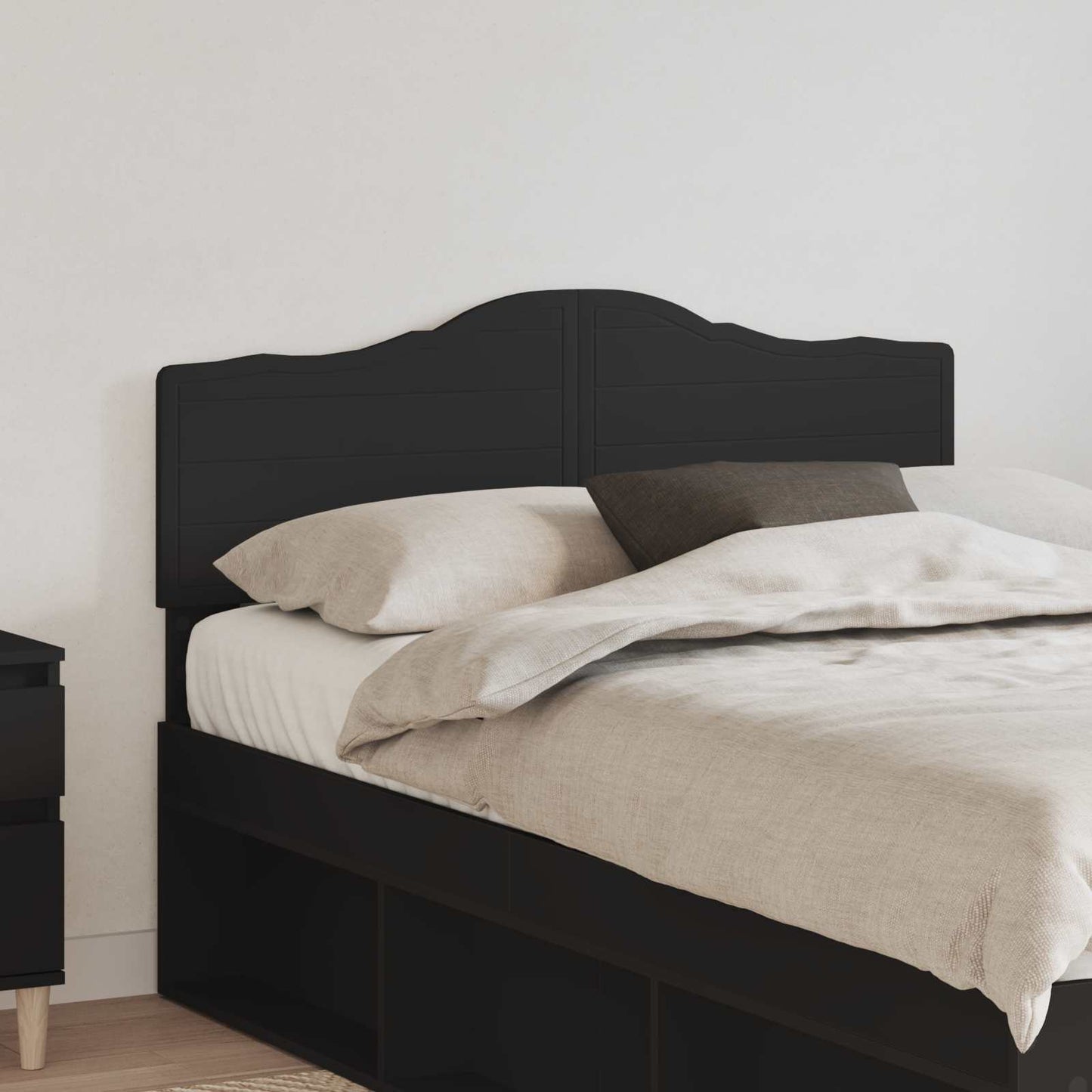 Testiera Rovere Nero Legno multistrato | homemem39