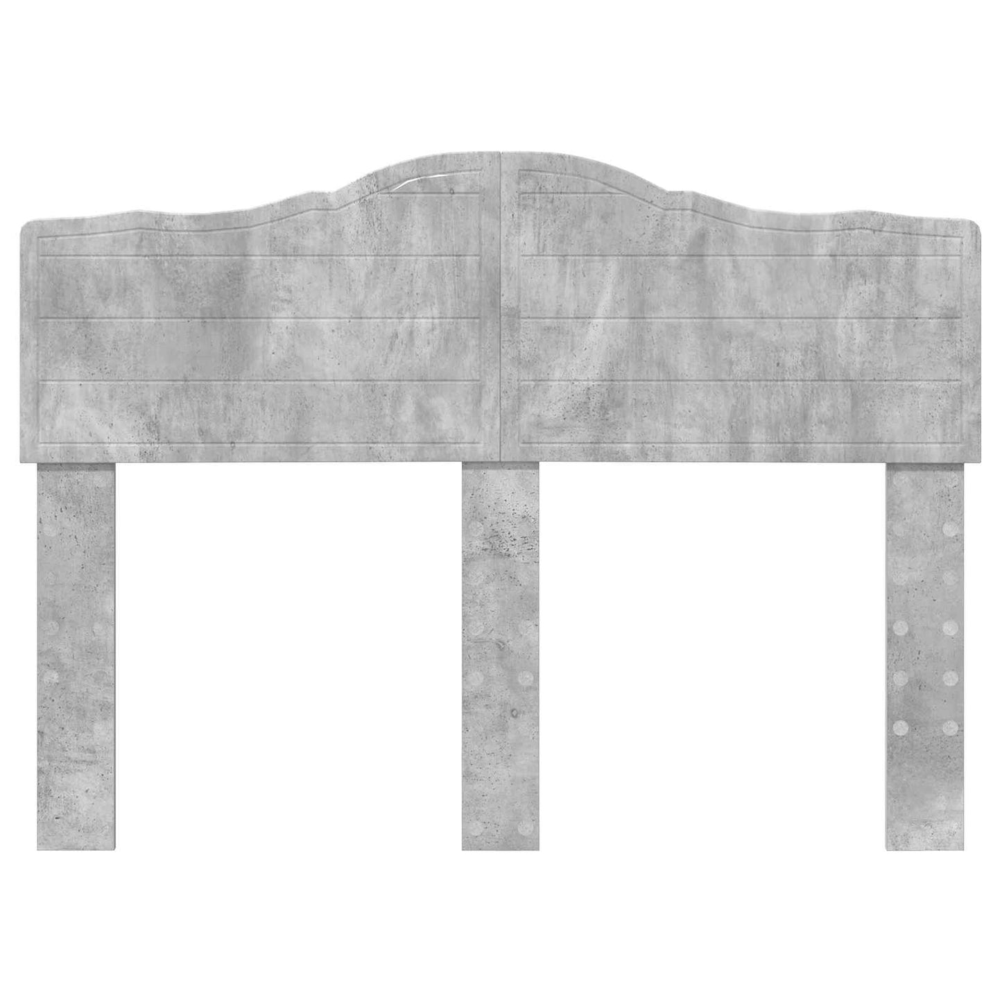 Testiera Grigio cemento Legno multistrato | homemem39