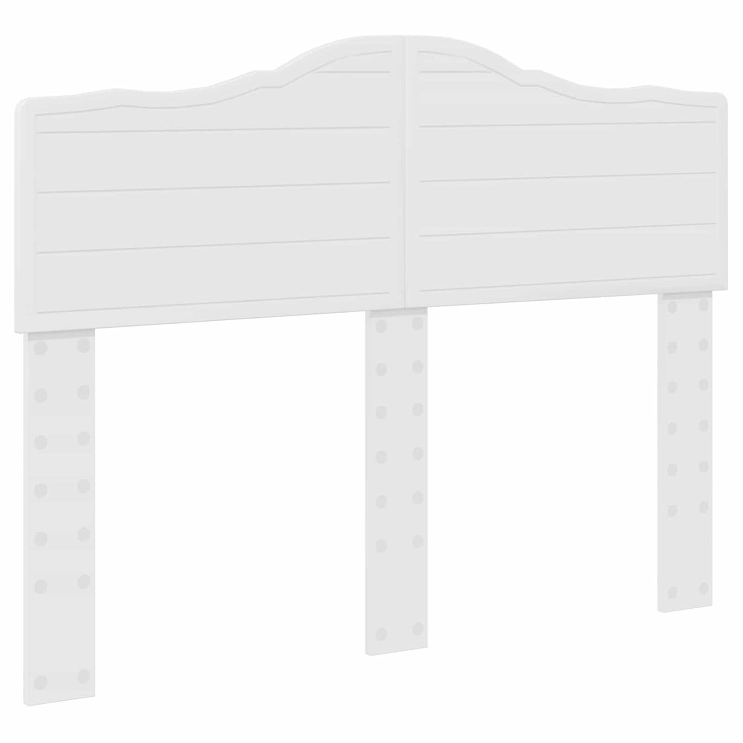 Testiera Bianco Lucido Legno multistrato