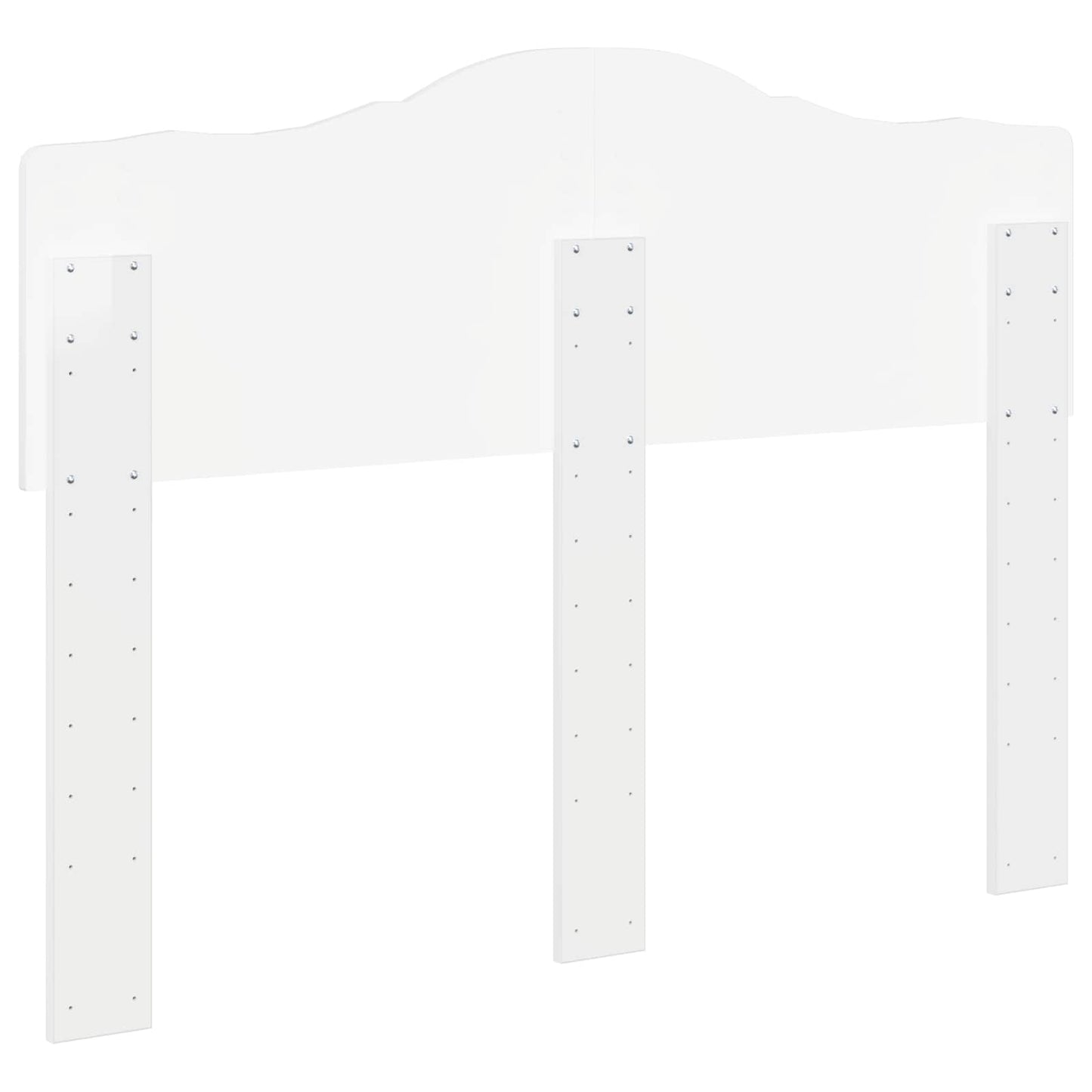 Testiera Bianco Lucido Legno ingegnerizzato