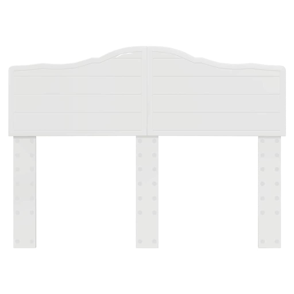 Testiera con testiera Bianco Lucido 120 cm Legno multistrato