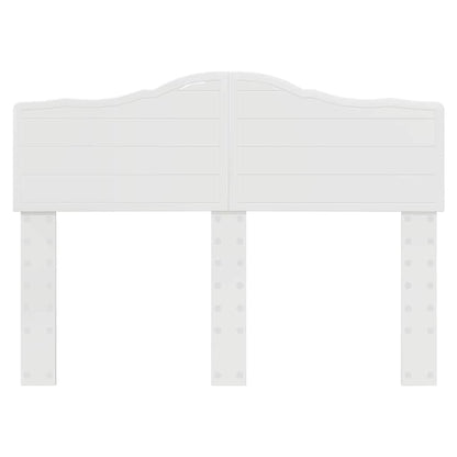 Testiera con testiera Bianco Lucido 120 cm Legno multistrato