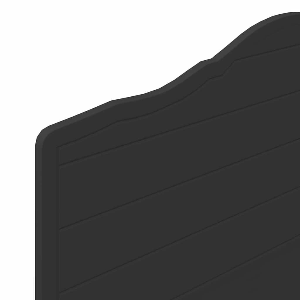 Testiera con testiera Rovere Nero 100 cm Legno multistrato