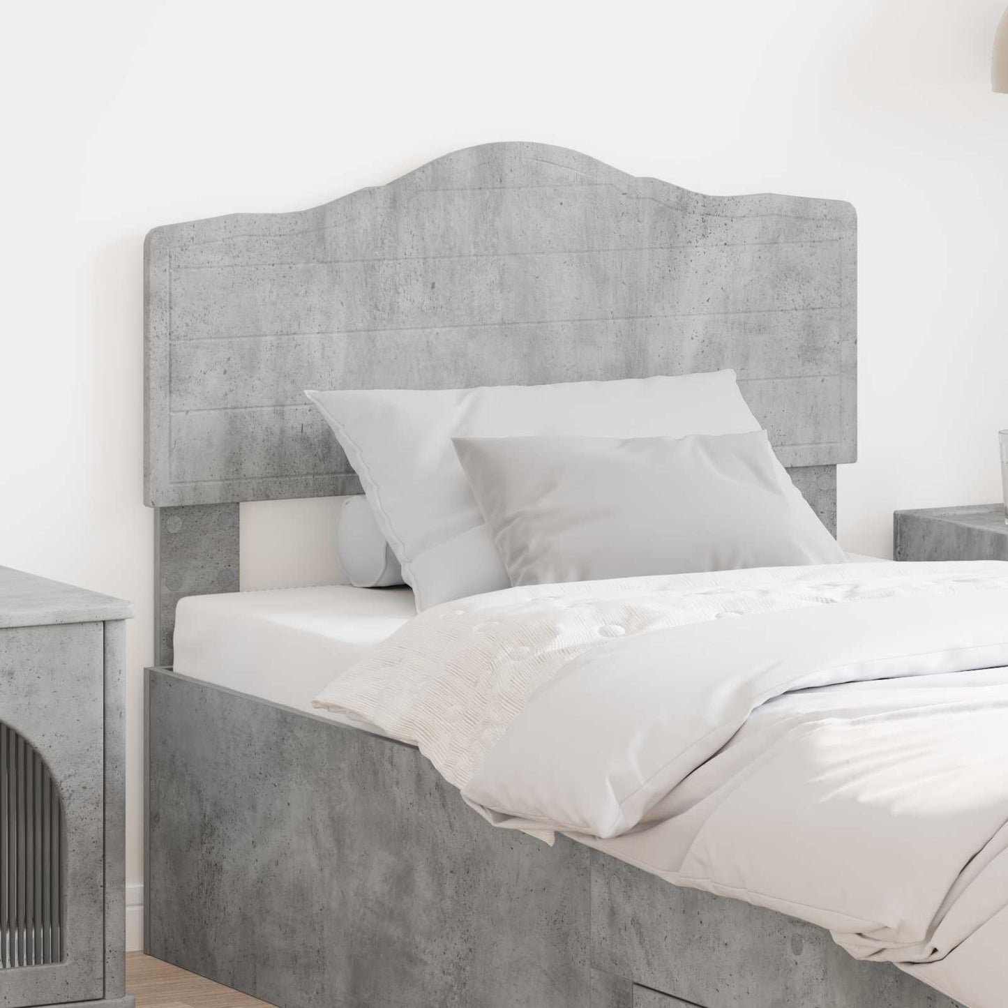 Testiera Grigio cemento Legno multistrato | homemem39
