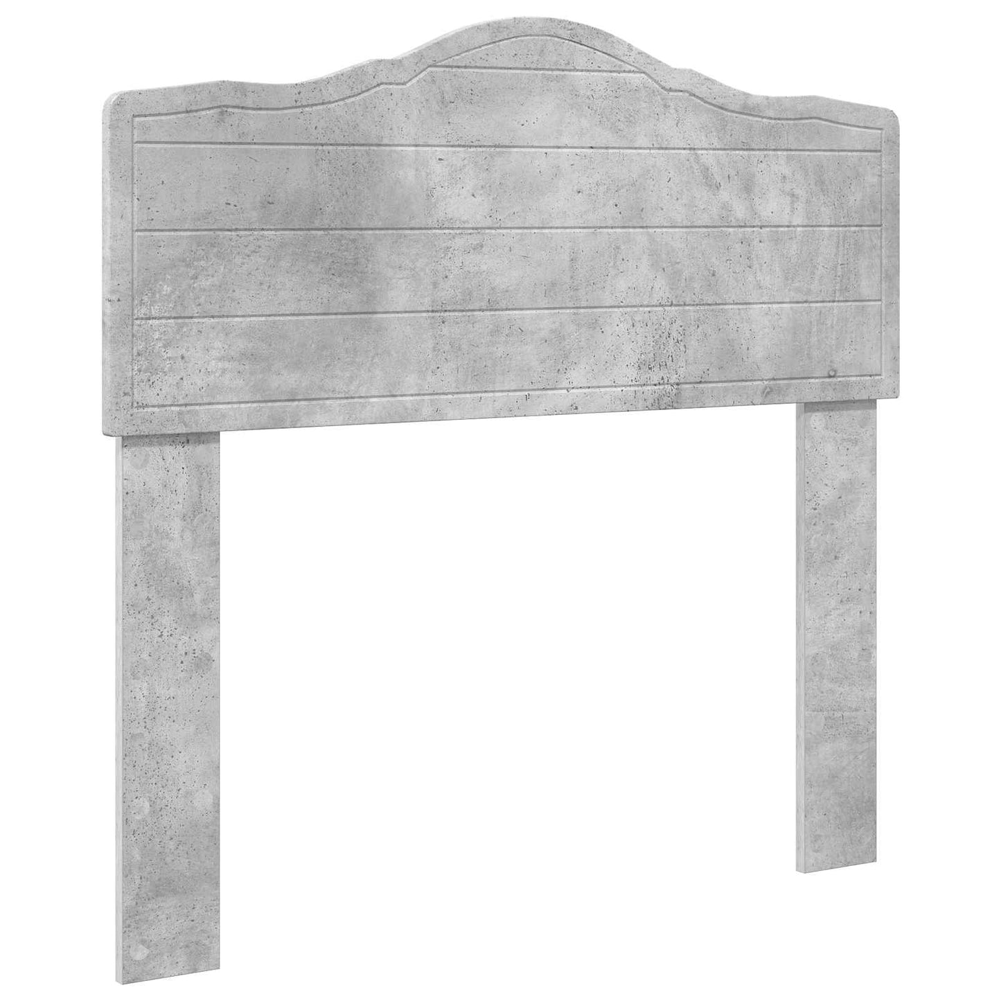 Testiera Grigio cemento Legno ingegnerizzato