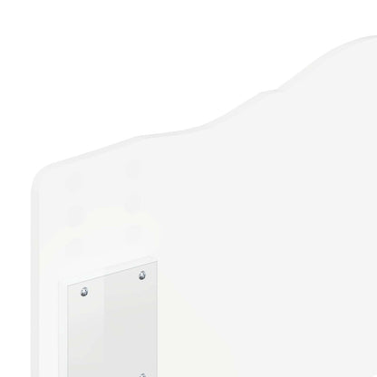 Testiera Bianco Lucido Legno ingegnerizzato
