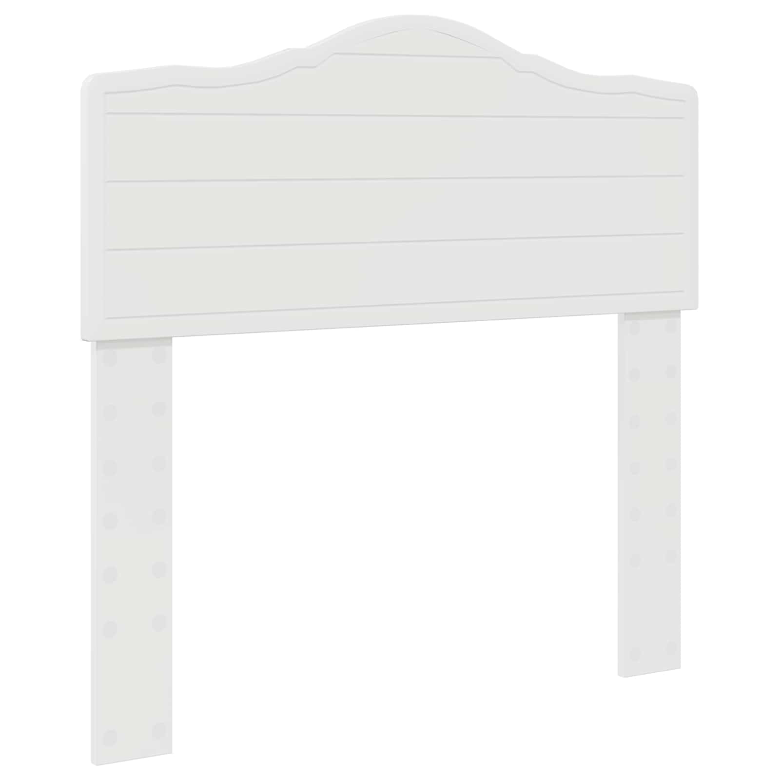 Testiera Bianco Lucido Legno multistrato | homemem39