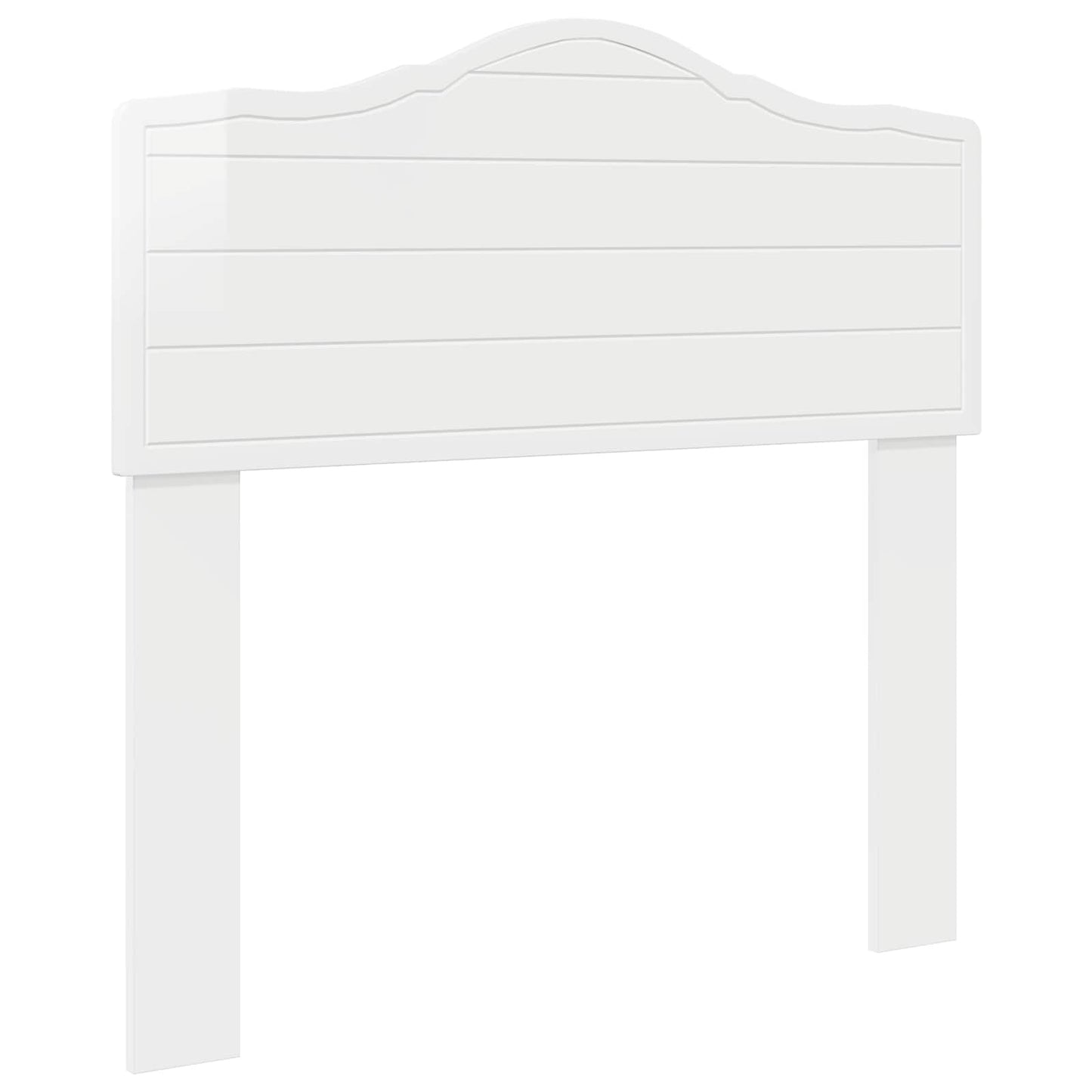 Testiera Bianco Lucido Legno ingegnerizzato