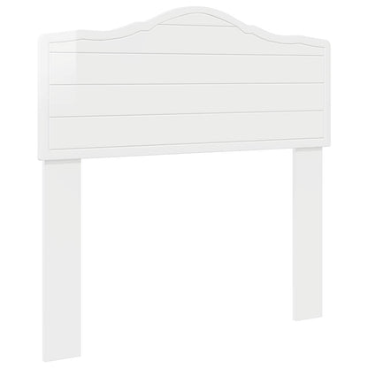 Testiera Bianco Lucido Legno ingegnerizzato
