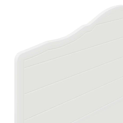 Testiera con testiera Bianco 90 cm Legno multistrato