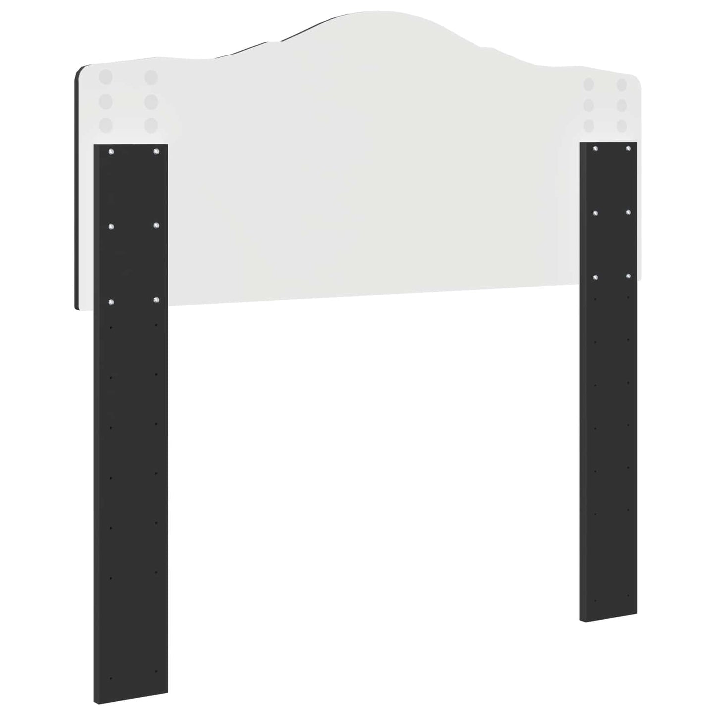Testiera Rovere Nero Legno multistrato | homemem39