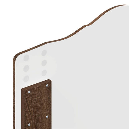 Testiera con testiera Rovere Marrone 75 cm Legno multistrato