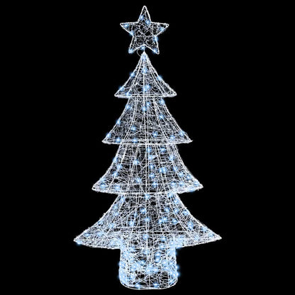Albero di Natale con 160 LED Bianco freddo 150 cm Acrilico | homemem39