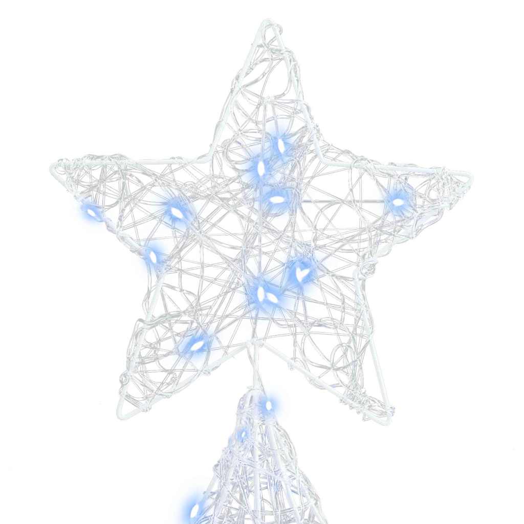 Albero di Natale con 240 LED Bianco freddo 180 cm Acrilico | homemem39