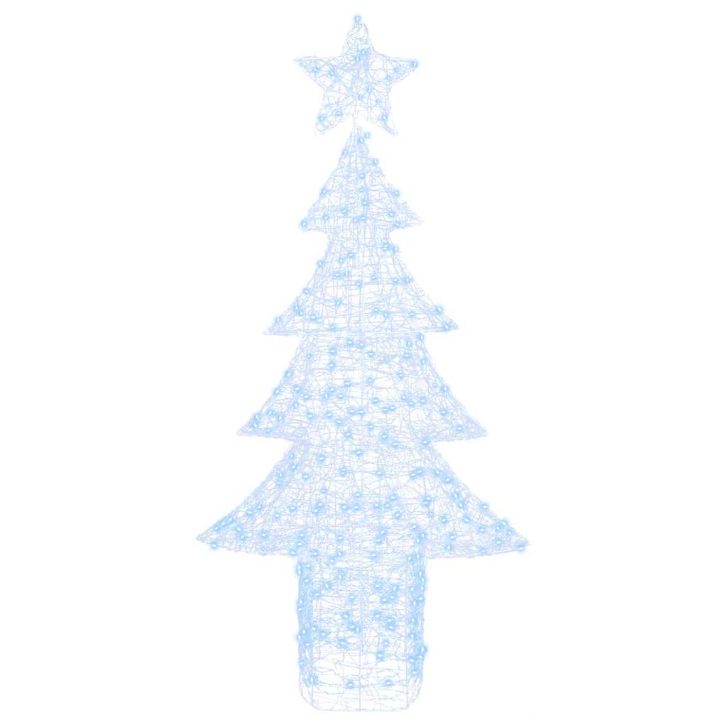 Albero di Natale con 240 LED Bianco freddo 180 cm Acrilico | homemem39