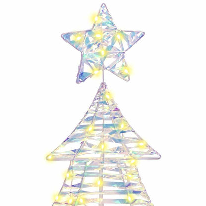 Albero di Natale con 160 LED Bianco caldo 150 cm PET | homemem39