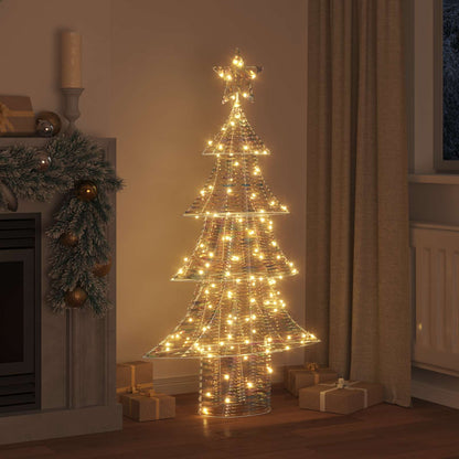 Albero di Natale con 160 LED Bianco caldo 150 cm PET | homemem39