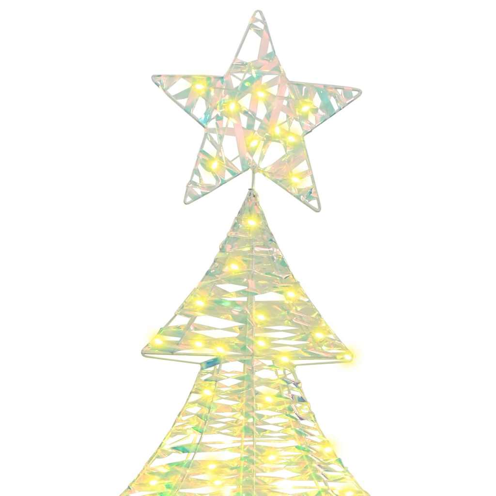Albero di Natale con 240 LED Bianco caldo 181 cm PET | homemem39