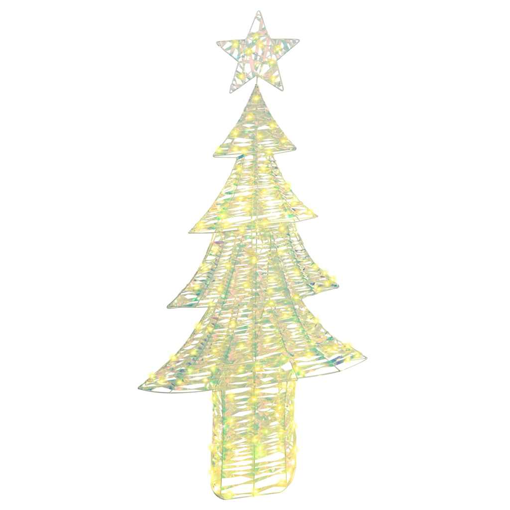 Albero di Natale con 240 LED Bianco caldo 181 cm PET | homemem39