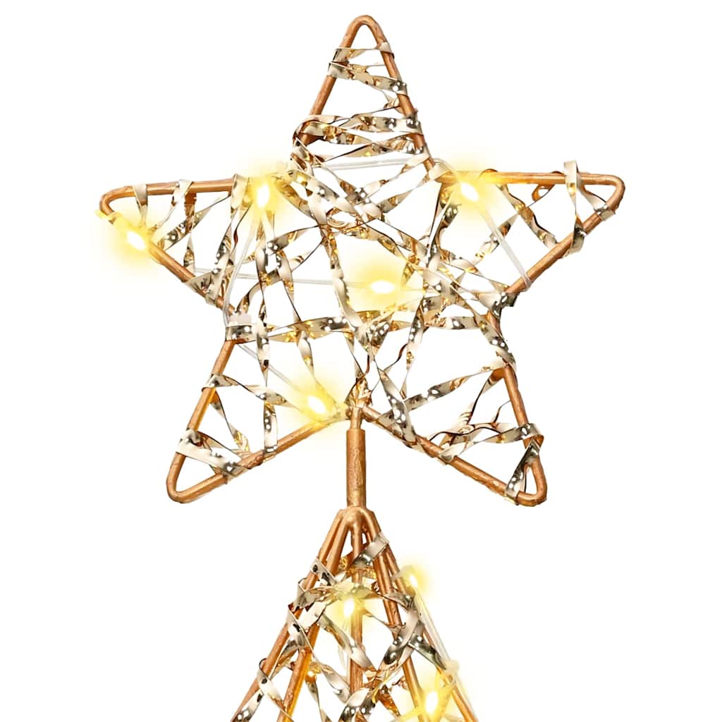 Albero di Natale con 120 LED Bianco caldo 120,5 cm PET | homemem39