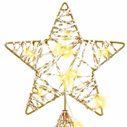 Albero di Natale con 160 LED Bianco caldo 151 cm PET | homemem39