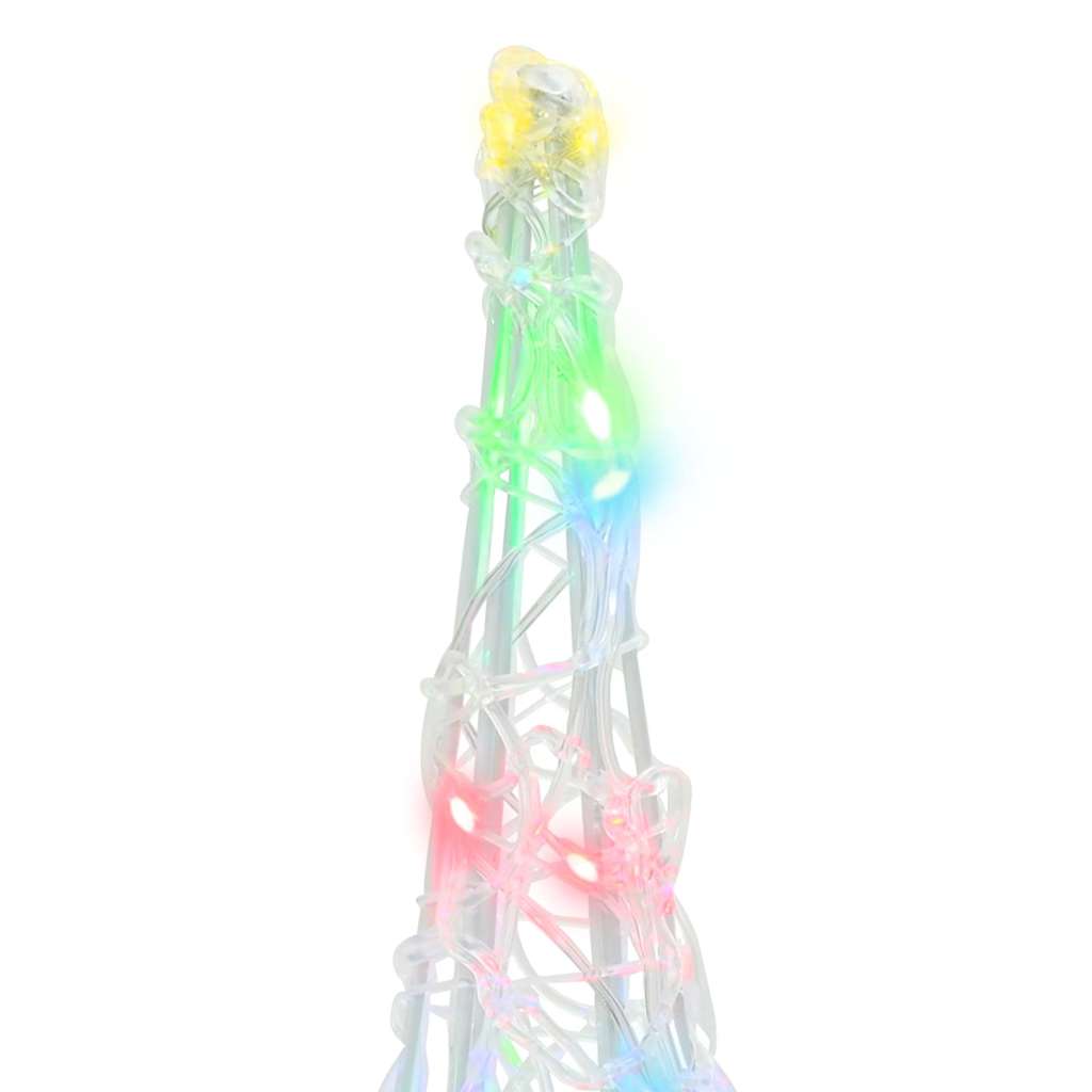 Albero di Natale 3 pcs Multicolore 20 x 20 x 80 cm Acrilico