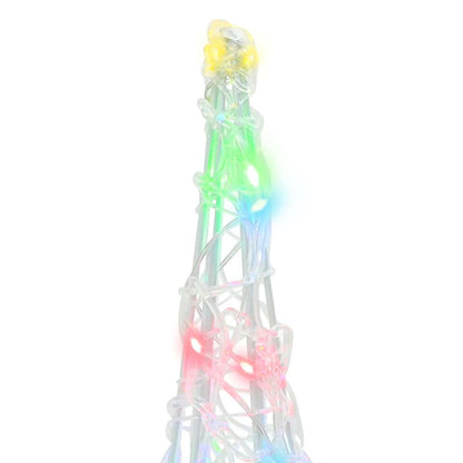 Albero di Natale 3 pcs Multicolore 20 x 20 x 80 cm Acrilico