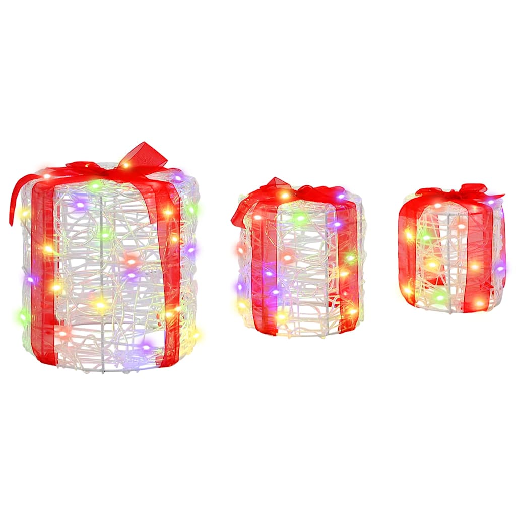 Decorazione Scatola Regalo 3 pcs colorato 20 x 20 x 21 cm