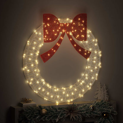 Ghirlanda con 150 LED Bianco caldo 120 cm Acrilico | homemem39