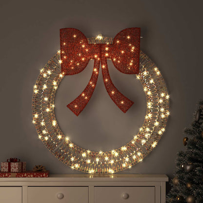 Ghirlanda con 150 LED Bianco caldo 121 x 121 x 10 cm PET | homemem39