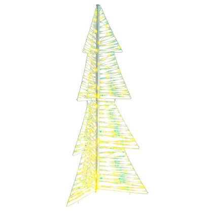 Albero di Natale con 160 LED Bianco caldo 150 cm PET | homemem39
