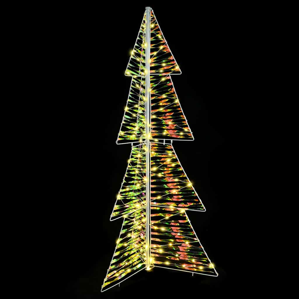 Albero di Natale con 160 LED Bianco caldo 150 cm PET | homemem39