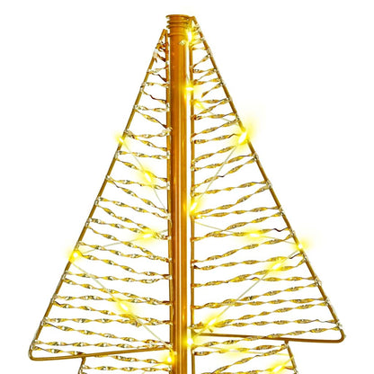 Albero di Natale con 160 LED Bianco caldo 150 cm PET | homemem39