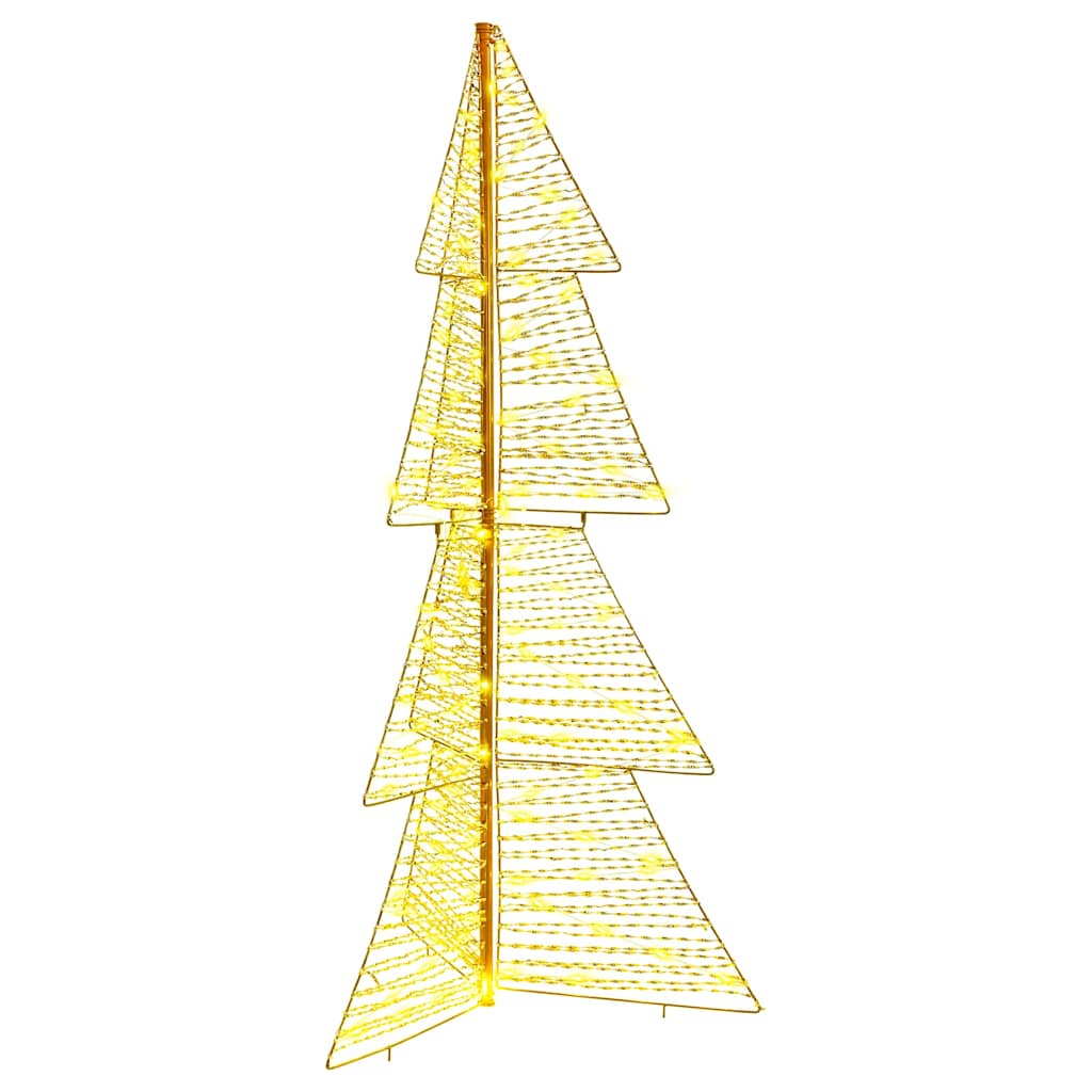 Albero di Natale con 160 LED Bianco caldo 150 cm PET | homemem39