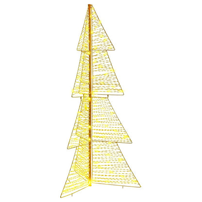 Albero di Natale con 160 LED Bianco caldo 150 cm PET | homemem39