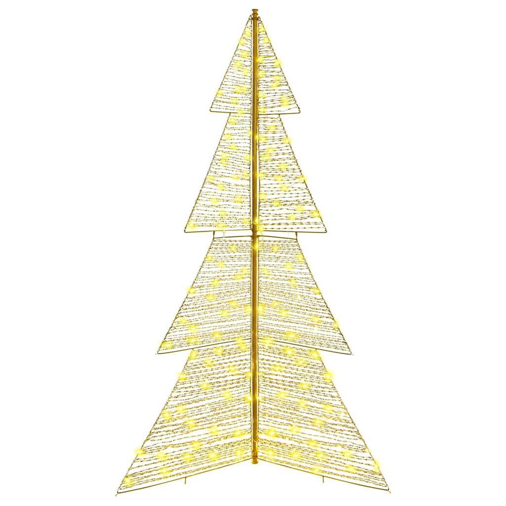 Albero di Natale con 240 LED Bianco caldo 180 cm PET | homemem39