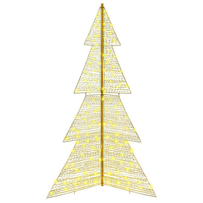 Albero di Natale con 240 LED Bianco caldo 180 cm PET | homemem39