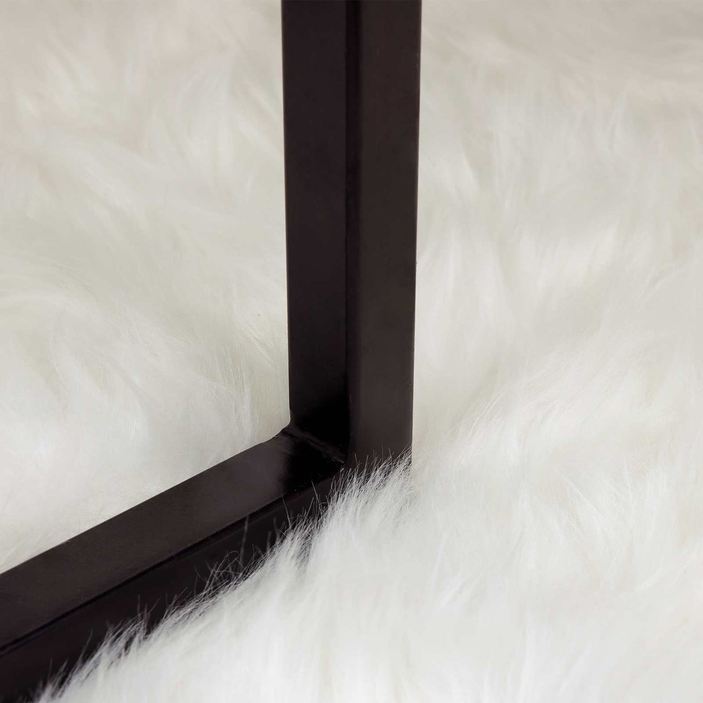 Tappeto Pecora Tafalla Bianco 80 x 150 cm Poliestere