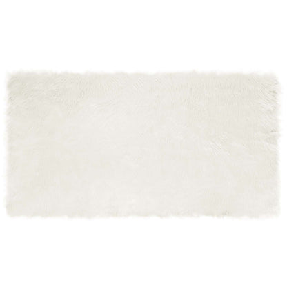 Tappeto Pecora Tafalla Bianco 80 x 150 cm Poliestere