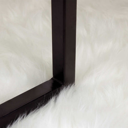 Tappeto Pecora Tafalla Bianco 80 x 200 cm Poliestere