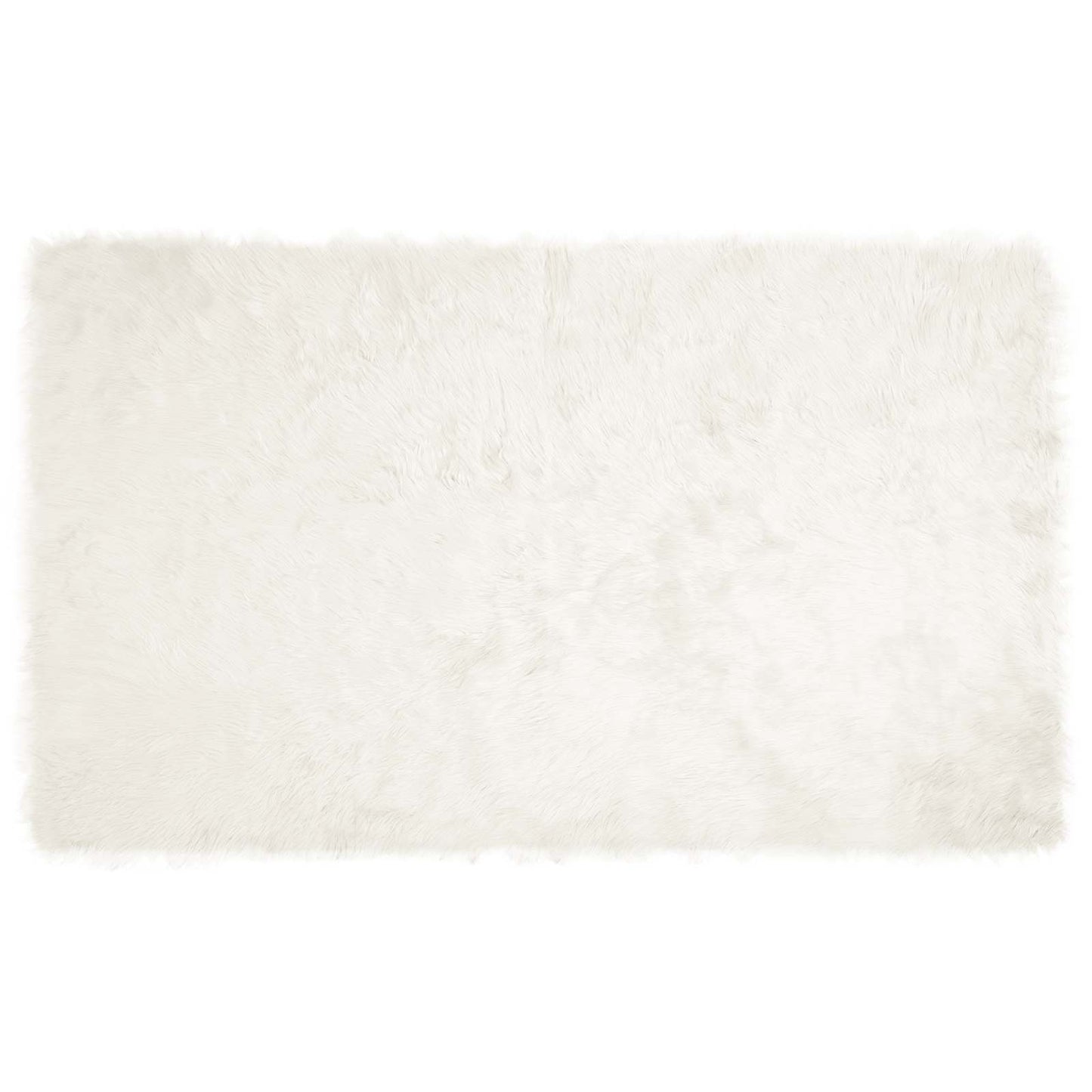 Tappeto Pecora Tafalla Bianco 100 x 200 cm Poliestere