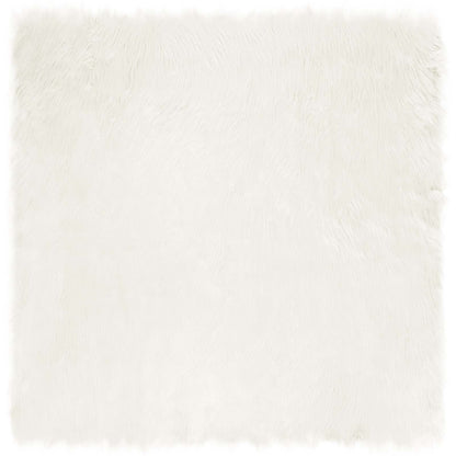 Tappeto Pecora Tafalla Bianco 200 x 200 cm Poliestere