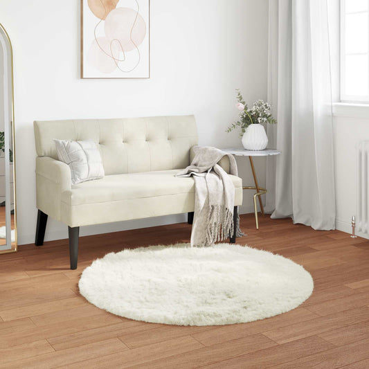 Tappeto Pecora Tafalla Bianco Ø 100 cm Poliestere